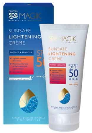 Dead Sea Spa Magik Sunsafe Lightening Creme SPF